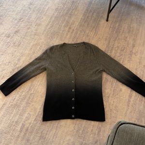 Vince ombré cashmere cardigan